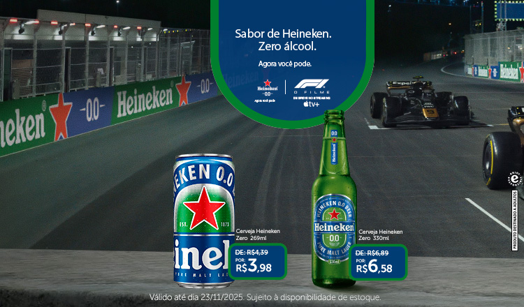 Cerveja Heineken Zero 330ml 23/11